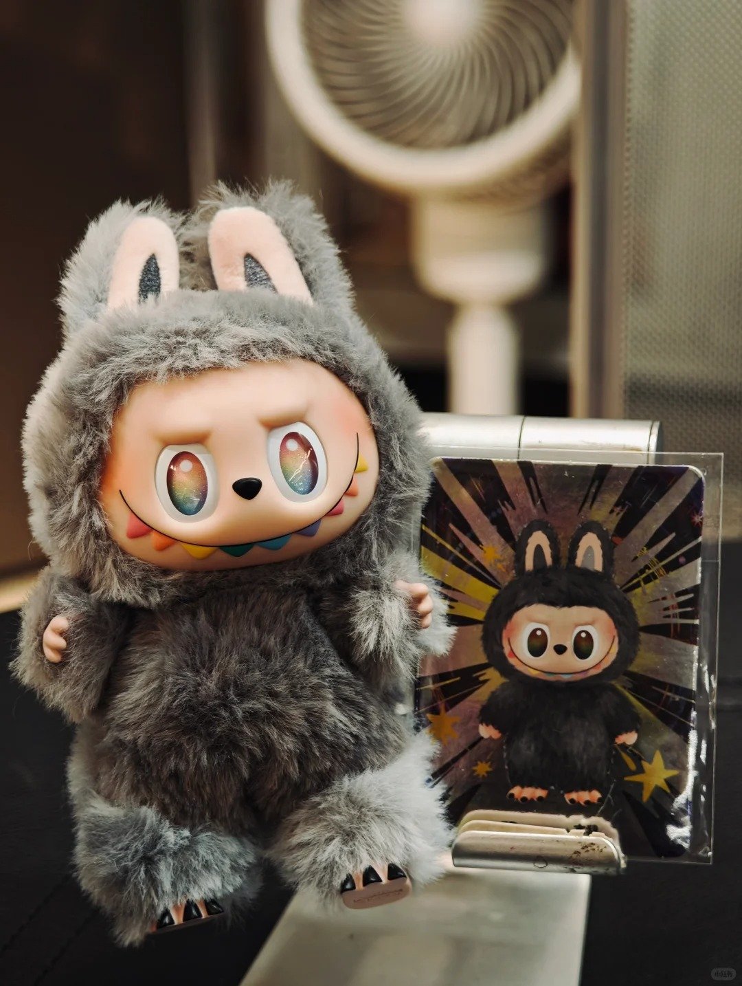 (labubu v3)high energy series – true self – rainbow teeth labubu(secret edition)